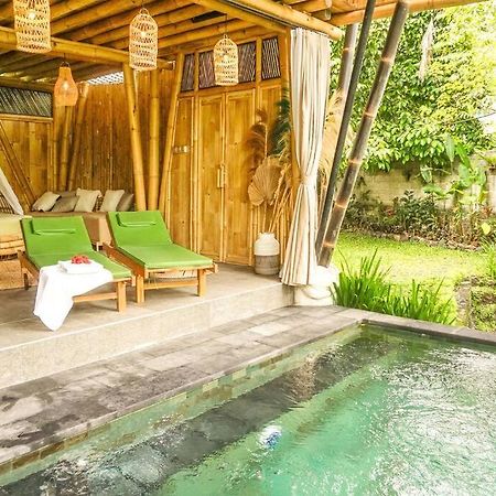 Eco Bamboo Island Bali - Bamboo House #4 Villa Selat ภายนอก รูปภาพ