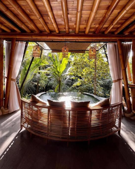 Eco Bamboo Island Bali - Bamboo House #4 Villa Selat ภายนอก รูปภาพ
