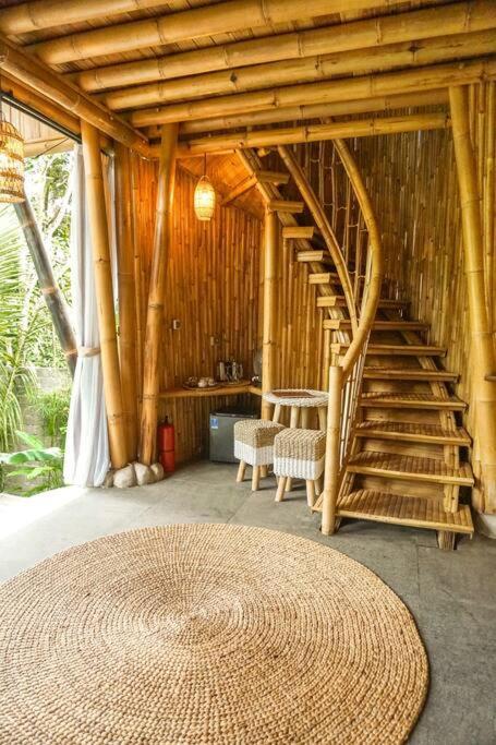 Eco Bamboo Island Bali - Bamboo House #4 Villa Selat ภายนอก รูปภาพ