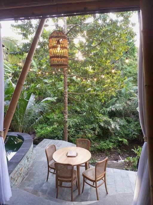 Eco Bamboo Island Bali - Bamboo House #4 Villa Selat ภายนอก รูปภาพ