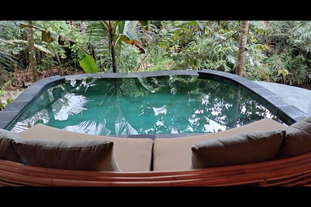 Eco Bamboo Island Bali - Bamboo House #4 Villa Selat ภายนอก รูปภาพ